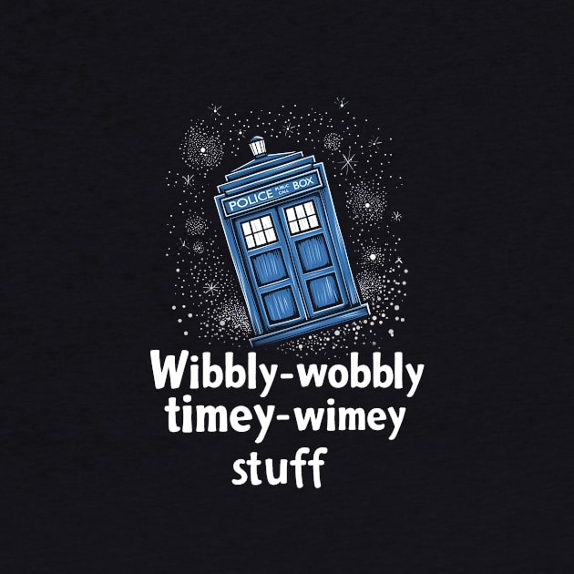 Wibbly-Wobbly Timey-Wimey Stuff TARDIS by DesignedbyWizards